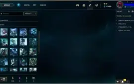 Conta de league of legends