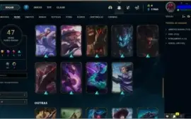 Conta de league of legends