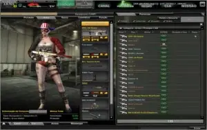 Conta Combat Arms TNC itens raros