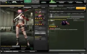 Conta Combat Arms TNC itens raros