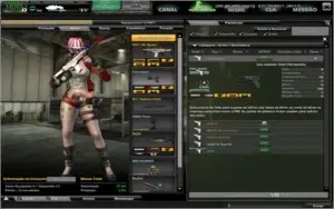 Conta Combat Arms TNC itens raros