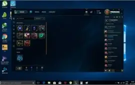 LEAGUE OF LEGEND CONTA LV 97 OURO V