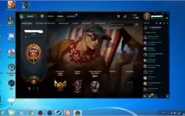 LEAGUE OF LEGEND CONTA LV 97 OURO V
