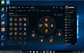 LEAGUE OF LEGEND CONTA LV 97 OURO V