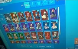 Conta de fortnite s4 com stw