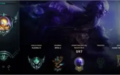 Conta LoL, nv 350, 299 skins, todos os champs