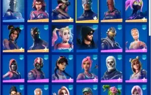 conta de fortnite com 116 skins