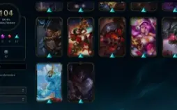 Conta League of Legends Full Acesso - 74 Champs e 104 Skins