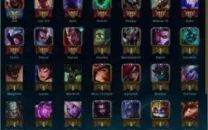 Conta League Of Legends , B2 , 34 Champs ,16 skins
