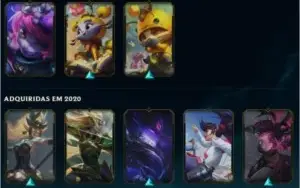 Conta mestre 1pdl, 37 champions, honra 2, 14 skins