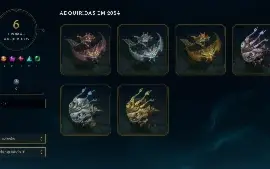 Conta Ferro ( Provisorio) Com Skins Ultimate!!+ Bonus Valora