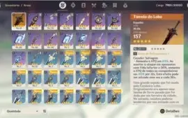 GENSHIN IMPACT-NA - AR 40 - Diluc,Jean,Venti,wolf's grave