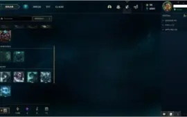 CONTA LEAGUE OF LEGENDS - OURO 3 S11 - 148 CHAMP E 157 SKINS