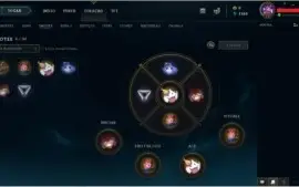 conta league of legends conta lv baixo com skins e campeões