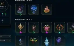 Conta de LoL + conta de Vava