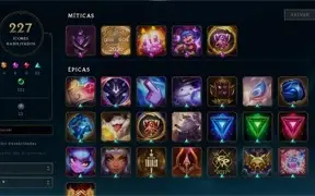 Conta de LoL + conta de Vava