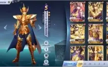 Conta saint seiya awakening com um SS