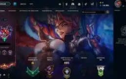 Conta League of Legends 1280 skins