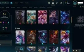 CONTA EGIRL 69 SKINS GOLD