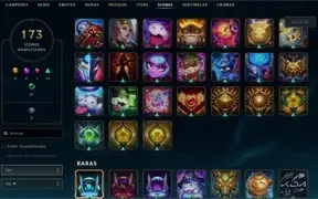 CONTA EGIRL 69 SKINS GOLD