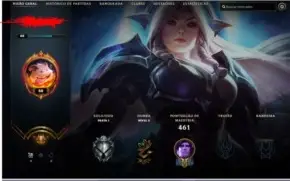 CONTA DO LOL 243 SKINS E TODOS OS CHAMPS