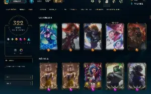 🔥 Conta Rara de 2014 | 322 Skins + Quase Todas as Ultimates