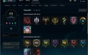 Conta League Of Legends - Elo Negociável, vem com RP.