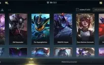 Conta Wild Rift ELO: Grão Mestre + Muitas Skins