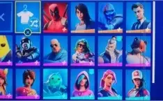 Conta fortnite s1 e s2 mais de 15 skins