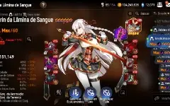 Conta High /End Game no servidor global com 46 MLs incluindo