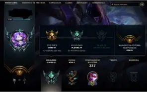 CONTA LOL, PLATINA 3, 60 SKINS