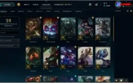 CONTA LOL LVL 30 UNRANKED !