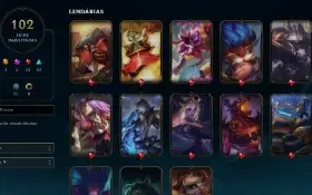 CONTA LOL - LVL 213 - 120 Champions - 102Skins - FULL ACESSO