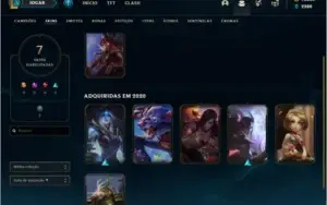 Conta League of legends email nao confirmado com 10k de Rp