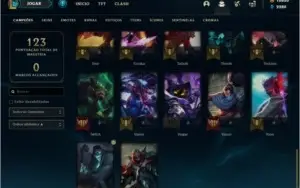 Conta League of legends email nao confirmado com 10k de Rp