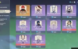 GENSHIN IMPACT - AR55, 12T5⭐Zhongli, Yelan, Scaramouche...