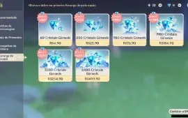GENSHIN IMPACT - AR55, 12T5⭐Zhongli, Yelan, Scaramouche...