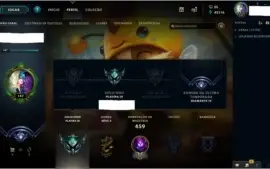 Conta league of legends 140 skins+