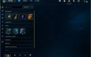 Conta unranked com 11 skins e 26 champs