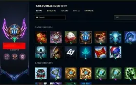Conta League of Legends super rara 2009