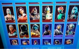 Conta Fortnite Season 3 -4-5-6-7-8-9-CP2-1-2 + salve o mundo