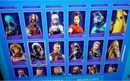 Conta Fortnite Season 3 -4-5-6-7-8-9-CP2-1-2 + salve o mundo
