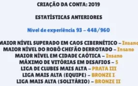 Conta Profissional Brawl Stars Full Acesso