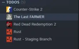 Conta Steam com CS