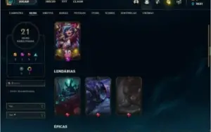 Conta de League OF Legends