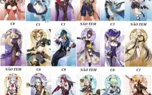 Itto + Keqing + Harpa Celestial NVL 10