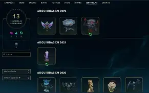 ✨ Conta LOL Lvl 96 - 84 champions / 104 skins! ✨ ✨