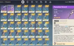 Conta Genshin Impact: QIQI + FAVONIOUS SWORD / NA SERVER