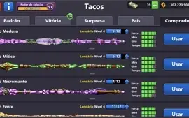 8 BALL POOL 300M DE FICHAS, VIP ESMERALDA, TODOS LENDÁRIOS