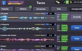 8 BALL POOL 300M DE FICHAS, VIP ESMERALDA, TODOS LENDÁRIOS